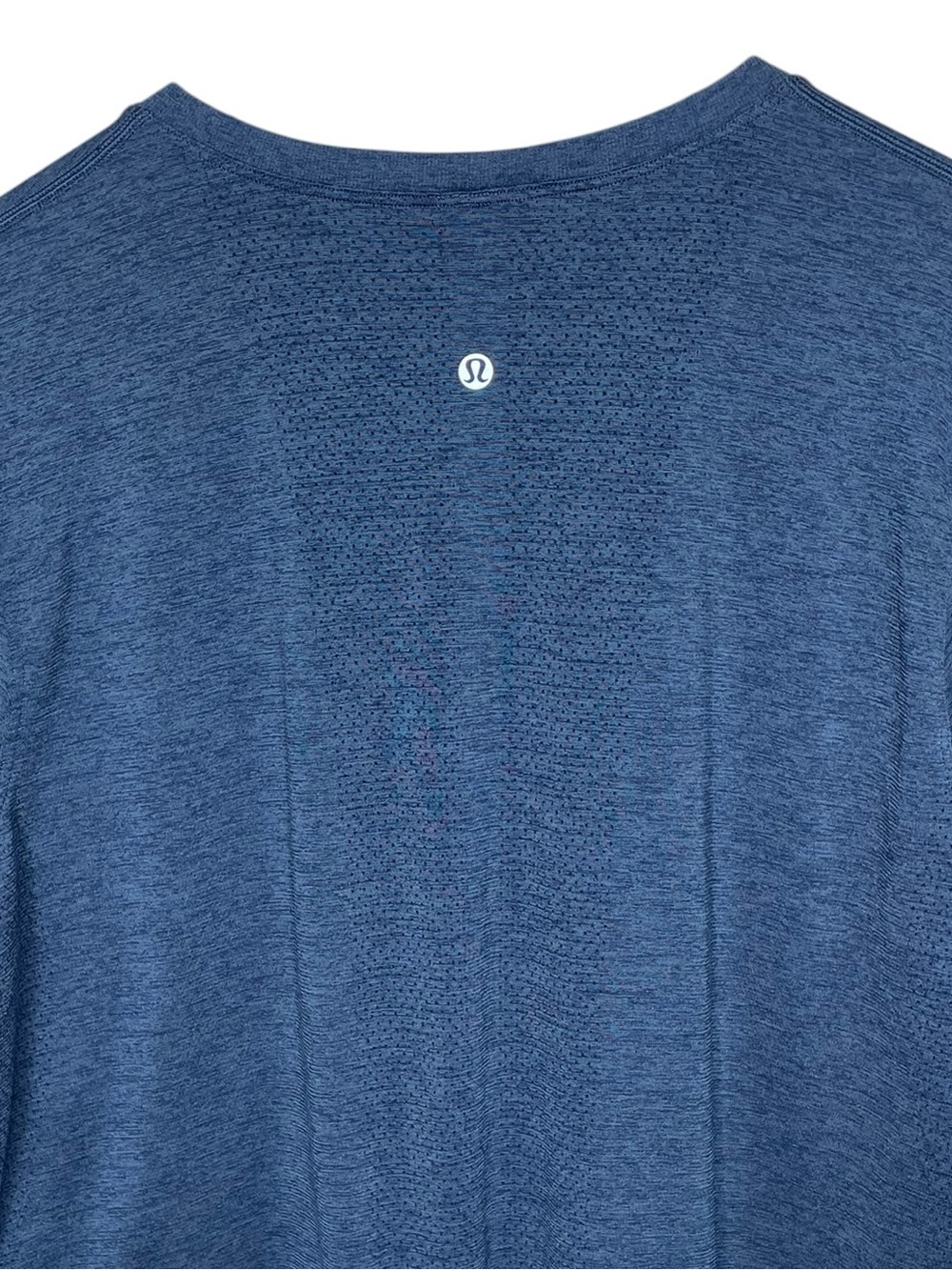 lululemon Swiftly Relaxed Long Sleeve Shirt Blue Twill - Picture 8 of 9